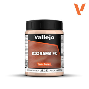 Vallejo 26222 Brown Water - Diorama FX 200ml