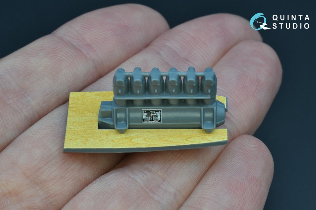 Quinta Studio QD48174 Albatros D.III 3D-Printed &amp;amp; colored Interior on decal paper (for Eduard kit) 1/48 – image 4