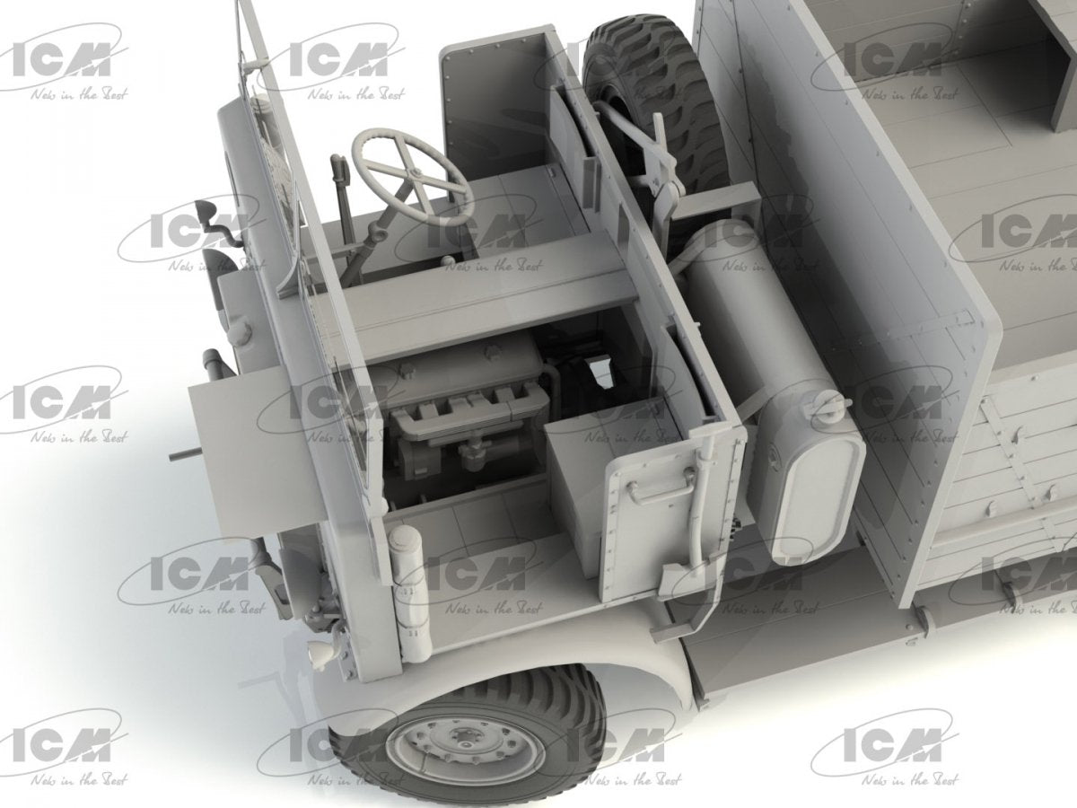 ICM 35600 Leyland Retriever General Service WWII British Truck 1/35 – obrázek 10