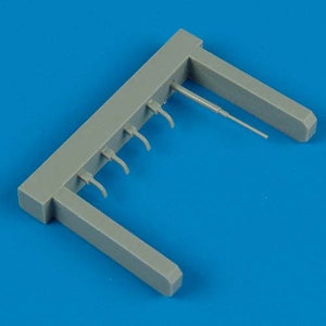 Quickboost QB48327 F1M2 Pete pitot tube &amp;amp; tie rods Hasegawa 1/48