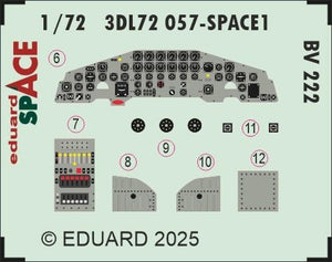Eduard 3DL72057 BV 222 SPACE Revell 1/72 – obrázek 3