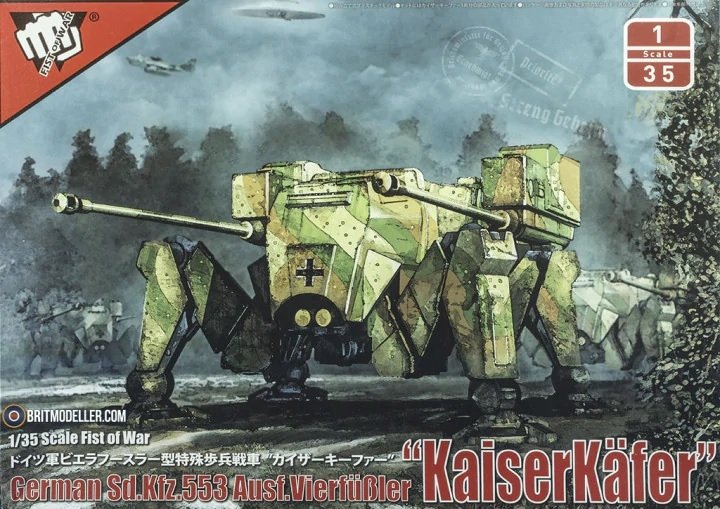 Modelcollect UA35004 German WWII SdKfz 553 "Kaiserkäfer" 1/35