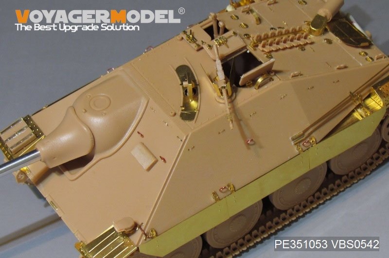 Voyager Model PE351053B WWII German Sd.Kfz.138/2 Hetzer Tank Destroyer Late Version (B ver include Gun Barrel) For ACADMY 13230/13277 1/35 – image 18