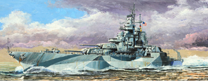 Trumpeter 05772 USS West Virginia BB-48 1945 1/700