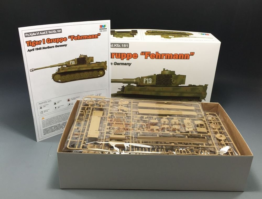 Rye Field Model 5005 Tiger I Gruppe Fehrmann April 1945 Northern Germany – imagen 2