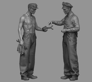 Panzer Art FI35-146 Waffen-SS tankers summer dress set 1/35