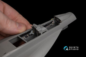 Quinta Studio QD48243 F/A-18F late / EA-18G 3D-Printed &amp;amp; colored Interior on decal paper ( Meng ) 1/48 – Bild 6