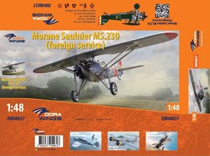 Dora Wings 48037 Morane-Saulnier 230 (Foreign Service) 1/48 – image 6
