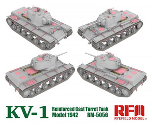 Rye Field Model 5056 KV-1 Reinforced Cast Turret TankModel 1942 1/35 – image 2