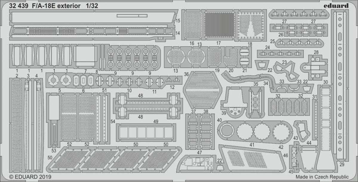 Eduard BIG33101 F/ A-18E REVELL 1/32 – obrázek 5