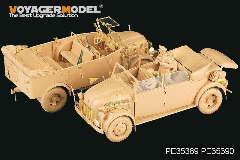 Voyager Model PE35389 WWII German Steyr 1500A Kommandeurwagen for TAMIYA 35235 1/35 – Bild 11