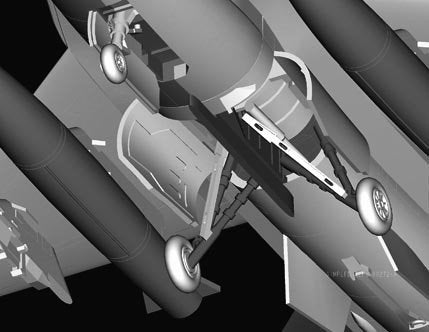 Hobby Boss 80275 F-16D Fighting Falcon 1/72 – imagen 7