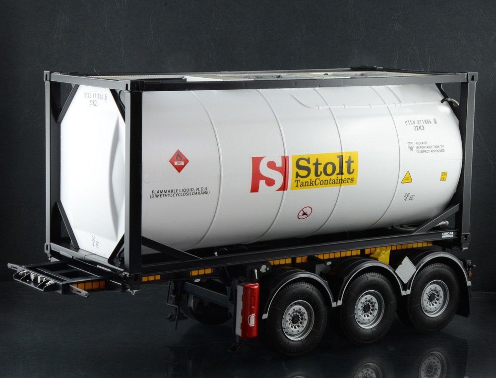 Italeri 3929 TECNOKAR TRAILER WITH 20 TANK 1/24 – immagine 17