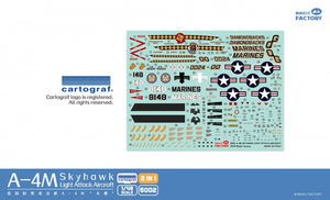 Magic Factory 5002 A-4M Skyhawk Light Attack Aircraft 2 in 1 1/48 – imagen 7