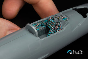 Quinta Studio QD+48576 MiG-21SM Fishbed-J 3D-Printed &amp;amp; colored Interior on decal paper (Eduard) (with 3D-printed resin parts) 1/48 – image 8