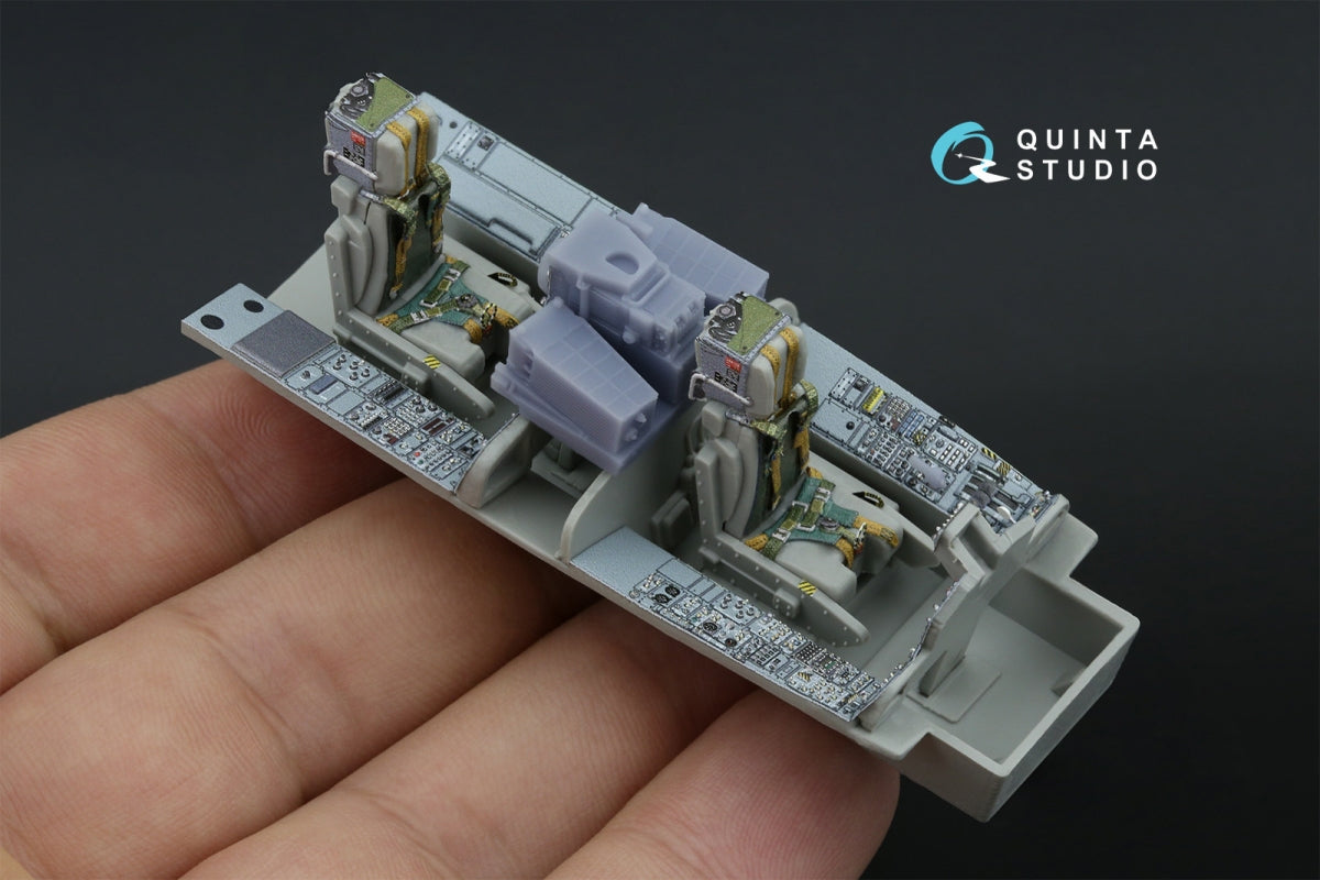 Quinta Studio QD+48519 Tornado ECR 3D-Printed colored Interior on decal paper (Italeri) (with 3D-printed resin parts) 1/48 – Bild 9