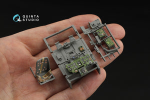 Quinta Studio QD35084 A6M2 Zero (Nakajima Prod.) 3D-Printed &amp;amp; colored Interior on decal paper (Border Model) 1/35 – obrázek 7
