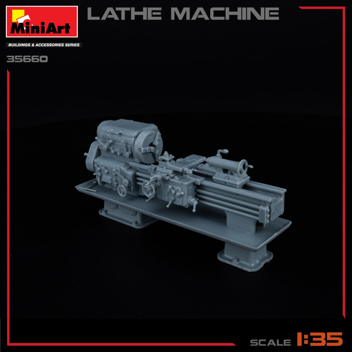 MiniArt 35660 LATHE MACHINE 1/35 – obrázek 7