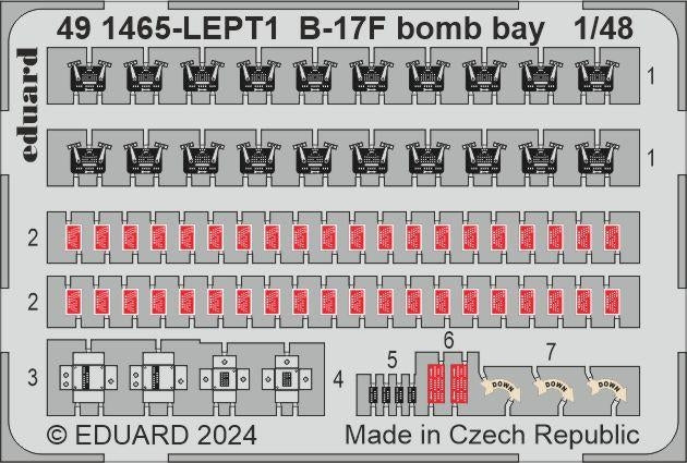 Eduard BIG49428 B-17F PART II EDUARD 1/48 – image 5