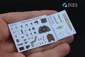 Quinta Studio QD48205 Spitfire Mk.II 3D-Printed &amp;amp; colored Interior on decal paper (Eduard) 1/48 – image 2