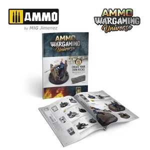 Ammo of Mig 6930 AMMO WARGAMING UNIVERSE Book 11 – Create your own Rocks (English, Castellano, Polski) – zdjęcie 2