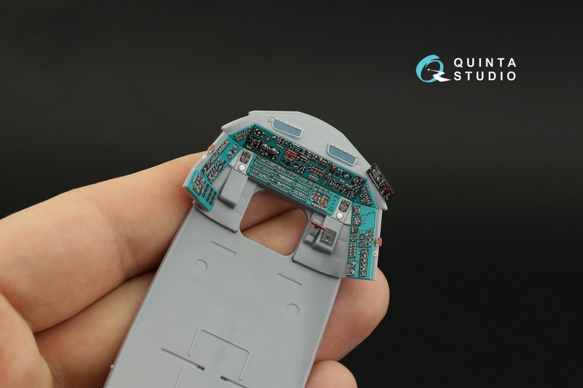 Quinta Studio QD48339 Mi-8MT 3D-Printed &amp;amp; colored Interior on decal paper (Zvezda) 1/48 – imagen 14