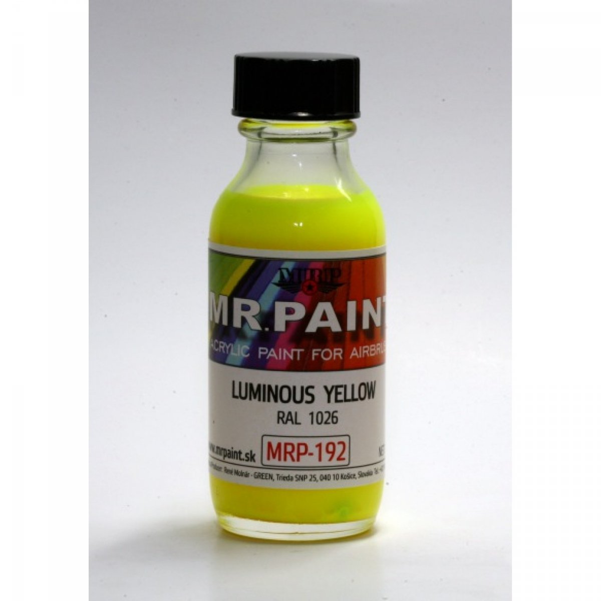 MR. Paint MRP-192 LUMINOUS YELLOW RAL 1026 30ml – obrázek 2