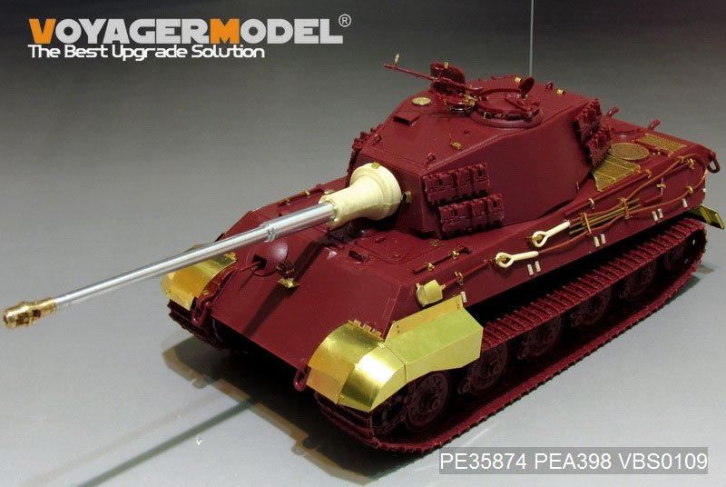 Voyager Model PE35874 WWII German King Tiger (Hensehel Turret) for MENG 1/35 – image 5