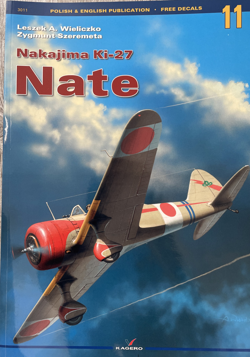 Kagero 3011 Nakajima Ki-27 Nate (no decals) EN/PL