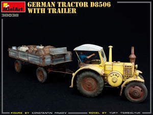 MiniArt 38038 German Tractor D8506 with trailer 1/35 – obrázek 10