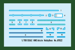 Hobby Boss 87022 HMS Astute (SSN) 1/700 – immagine 4