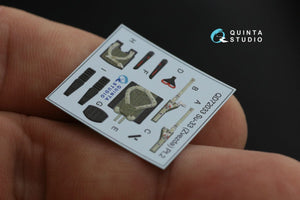 Quinta Studio QD72033 Su-33 3D-Printed &amp;amp; colored Interior on decal paper (Zvezda) 1/72 – image 8