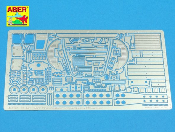 Aber 35A090 Additional set with parts for engine and suspension to germanium Steyr Type 1500 A/01 (1/35)
