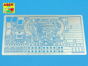 Aber 35A090 Additional set with parts for engine and suspension to germanium Steyr Type 1500 A/01 (1/35)