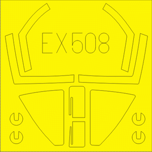 Eduard EX508 Sea Harrier FRS.1 KINETIC MODEL 1/48