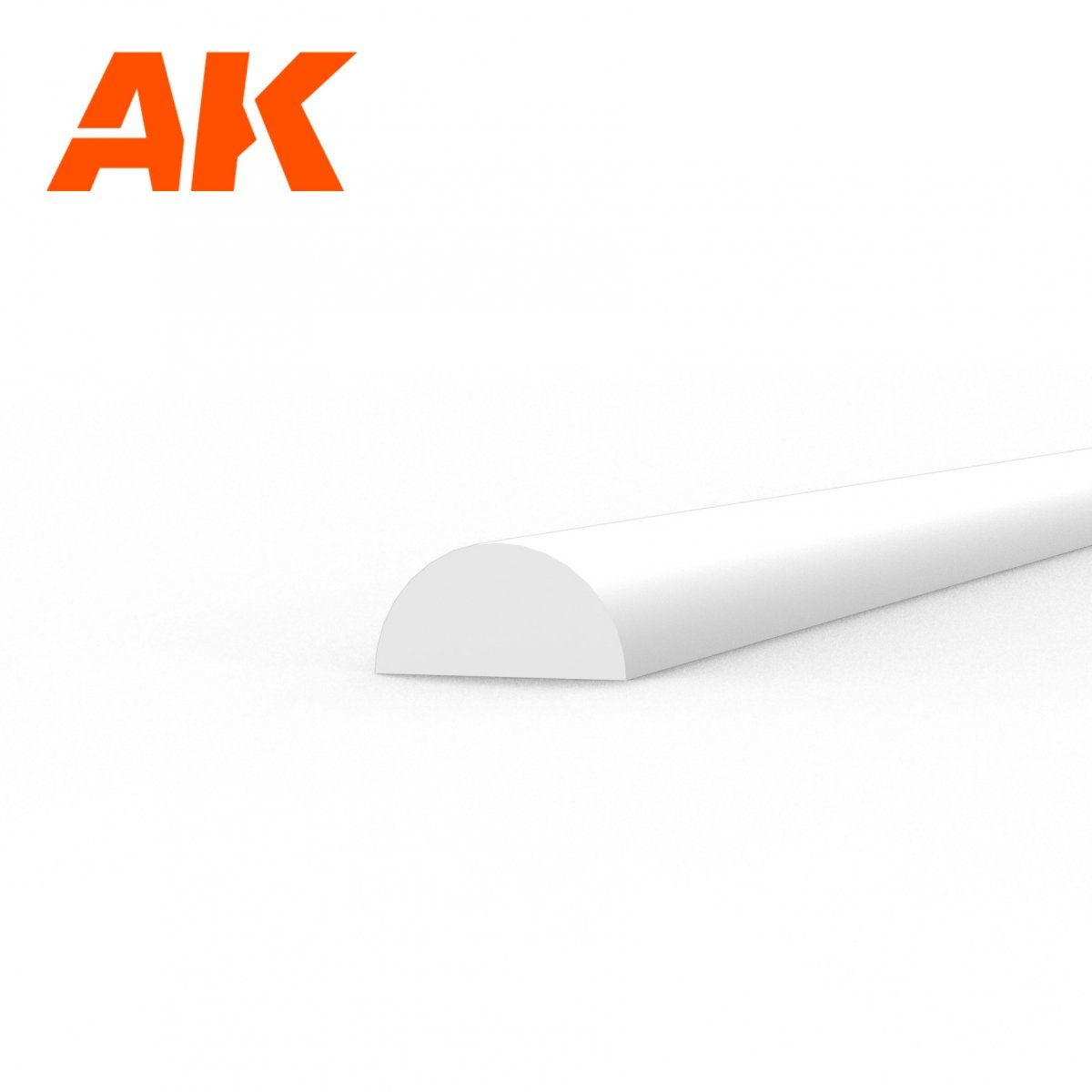 AK Interactive AK6552 HALF CANE 2.00 X 350MM – STYRENE HALF CANE – (4 UNITS) – image 2
