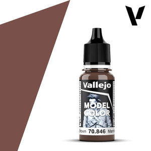 Vallejo 70846 Mahogany Brown 18 ml