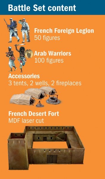 Italeri 6183 BEAU GESTE: Algerian Tuareg Revolt - BATTLE SET 1/72 – image 2