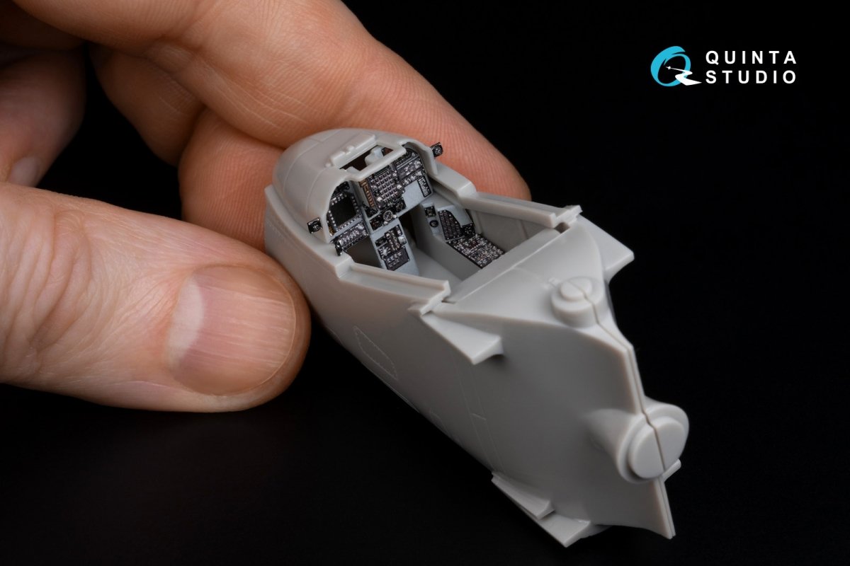 Quinta Studio QD48305 AV-8B Early 3D-Printed &amp;amp; colored Interior on decal paper (Hasegawa) 1/48 – obrázek 11