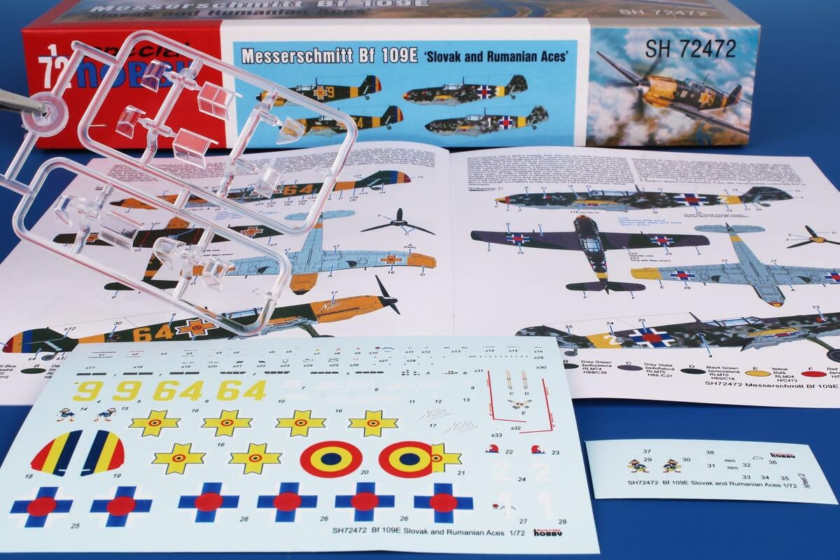 Special Hobby 72472 Messerschmitt Bf 109E &amp;#39;Slovak and Rumanian Aces&amp;#39; 1/72 – image 7