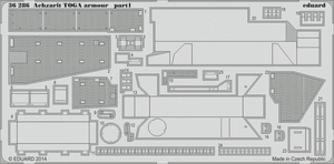 Eduard 36286 Achzarit TOGA armor 1/35 Meng