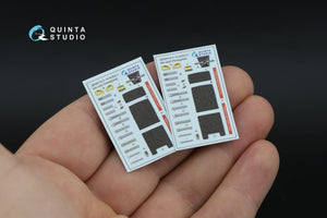 Quinta Studio QD48596 F-15E 3D-Printed &amp;amp; colored Interior on decal paper (Hasegawa) 1/48 – image 6