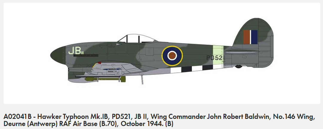 Airfix 02041B Hawker Typhoon Mk.IB 1/72 – image 2