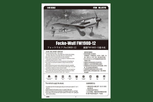 Hobby Boss 81719 Focke Wulf FW190D 12 1/48 – immagine 3