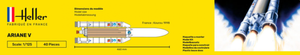 Heller 56441 STARTER KIT Ariane 5 1/125 – obrázek 3