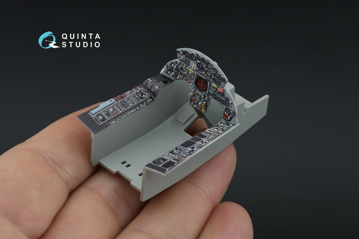 Quinta Studio QDS-32181 F-104S-ASA 3D-Printed colored Interior on decal paper (Italeri) (small version) 1/32 – imagen 11