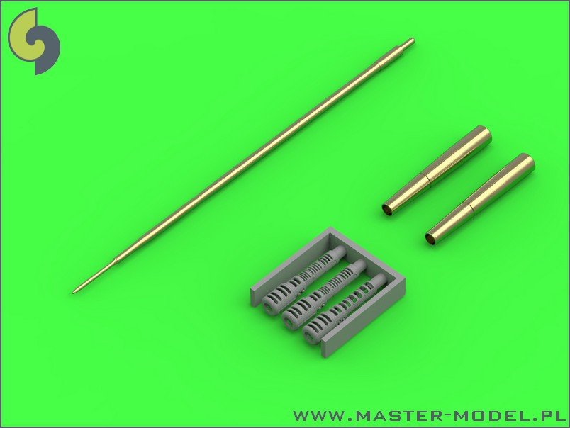 Master AM-72-073 MiG-19S (Farmer C) - ensemble de canons et tube Pitot (1/72)
