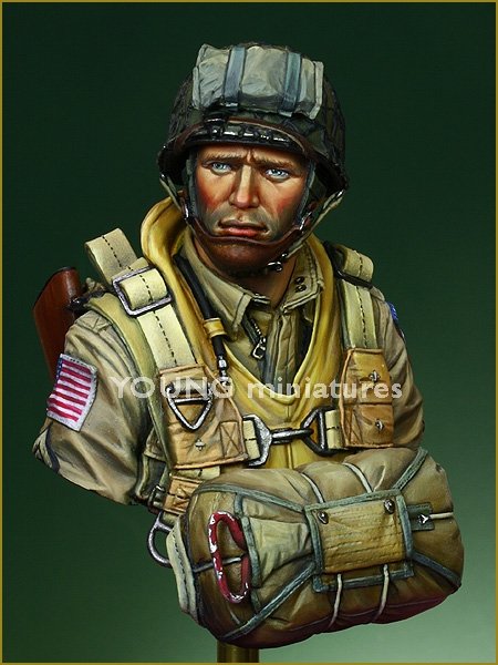 Young Miniatures YM1824 US Paratroopers 82nd Airborne Normandy 1944 1/10 – imagen 5