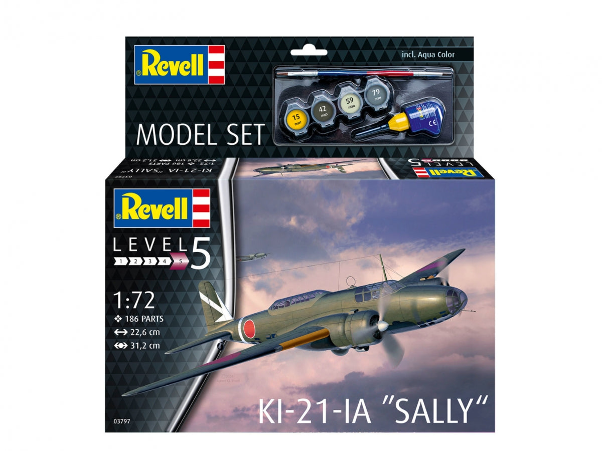 Revell 63797 Mitsubishi Ki-21-Ia 'Sally' - Model Set 1/72
