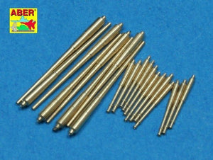Aber 1/700L-30 Jeu de canons pour navires de croisière de classe Prinz Eugen 203 mm x 8 ; 105 mm x 12 1/700